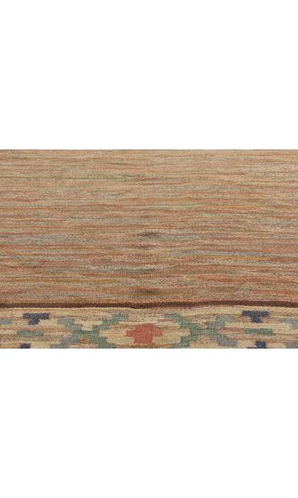 7 x 7 Vintage Swedish Scandinavian Rollakan Rug 79054