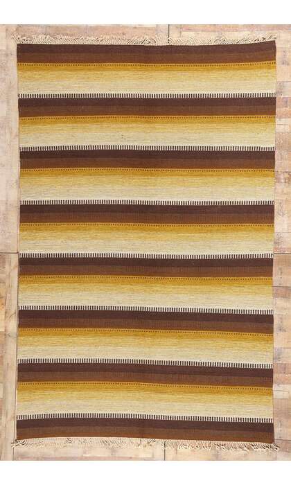 7 x 11 Eva-Lisa Nordin Scandinavian Swedish Rollakan Rug 78487