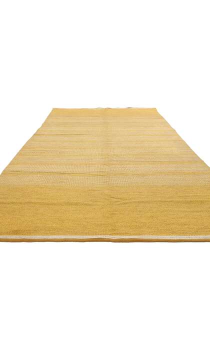 6 x 12 Vintage Gold Swedish Rollakan Rug 78505
