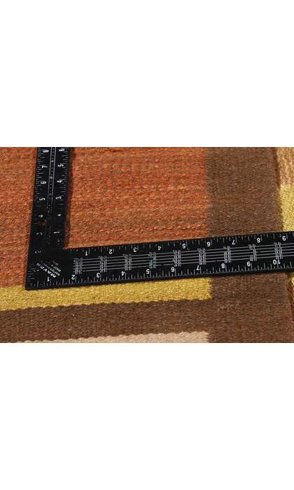 7 x 10 Antique Impi Sotavalta Finnish Flatweave Rug 78467