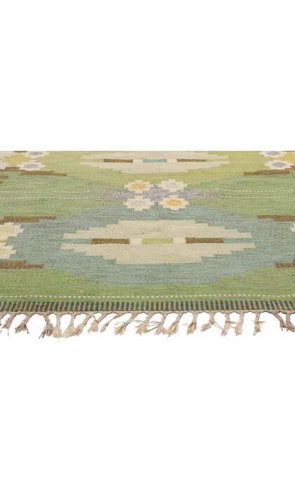 5 x 7 Ingegerd Silow Vintage Swedish Rollakan Rug 79035