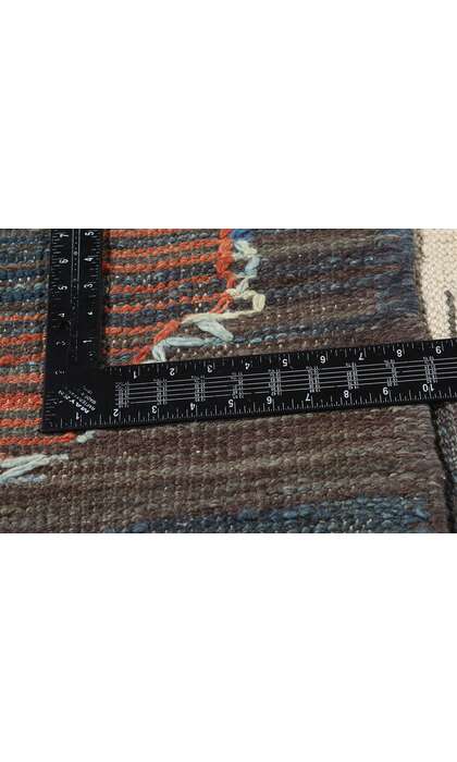 10 x 14 Vintage-Inspired Turkish Kilim Rug 52214