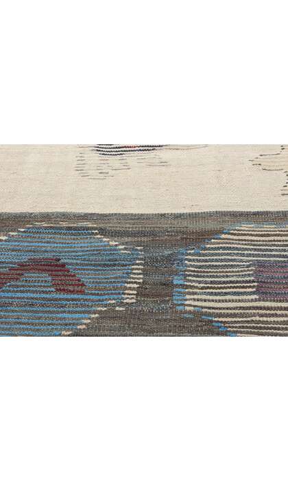 10 x 14 Vintage-Inspired Turkish Kilim Rug 52214