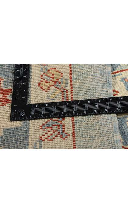 11 x 16 Modern Blue Turkish Oushak Rug 51856