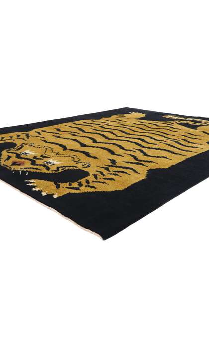 8 x 10 Modern Tibetan Tiger Rug 31343