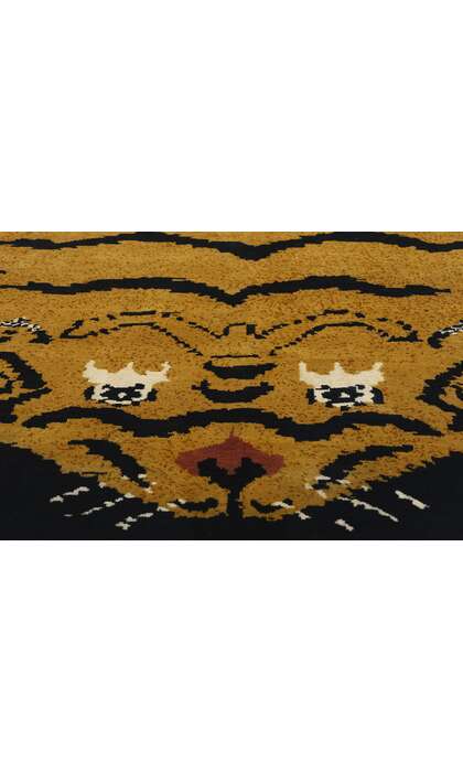 8 x 10 Modern Tibetan Tiger Rug 31343