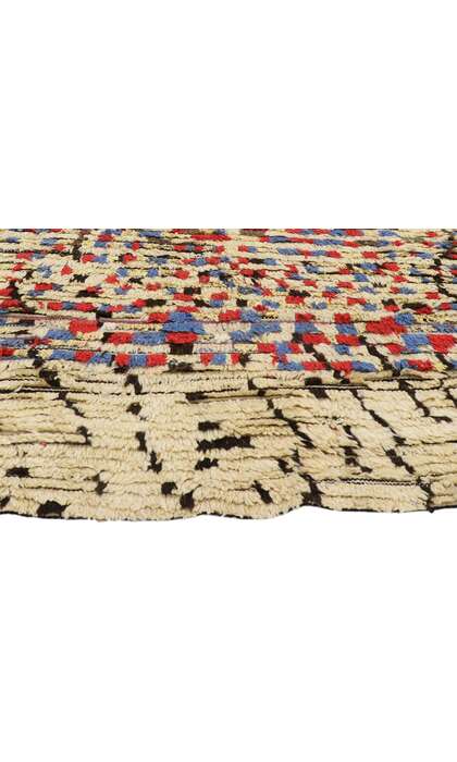 5 x 10 Vintage Moroccan Azilal Rug 21455