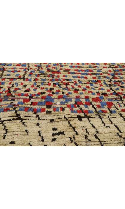 5 x 10 Vintage Moroccan Azilal Rug 21455