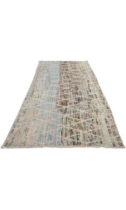 3 x 10 Organic Modern Moroccan Rug Runner 79156