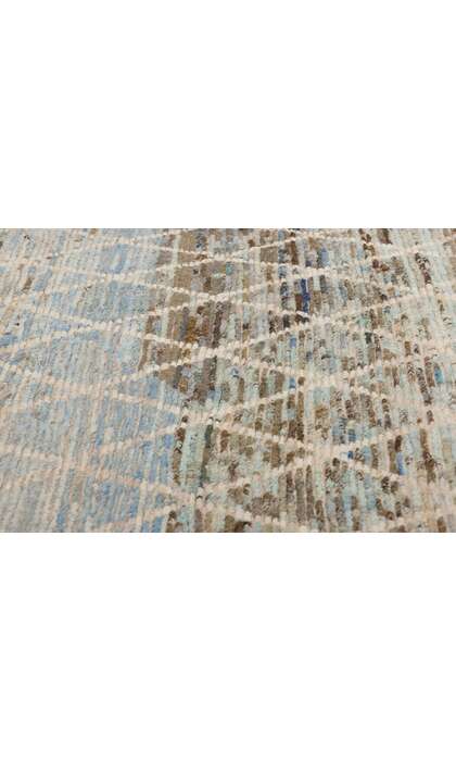 3 x 10 Organic Modern Moroccan Rug Runner 79156