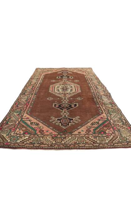 4 x 8 Vintage Persian Nahavand Hamadan Rug 75745