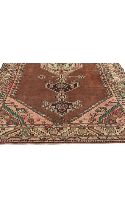 4 x 8 Vintage Persian Nahavand Hamadan Rug 75745