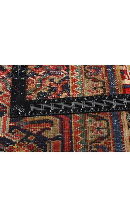 10 x 12 Antique Persian Heriz Rug 78967