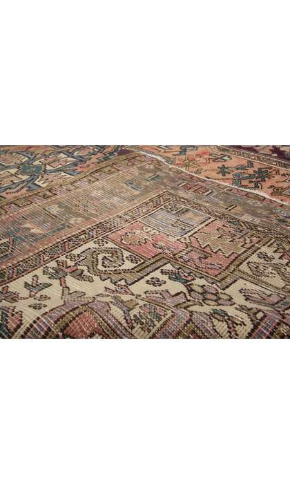 6 x 9 Vintage Persian Heriz Rug 75553