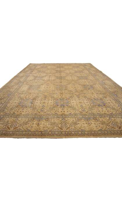 8 x 12 Vintage Persian Kashan Rug 75179