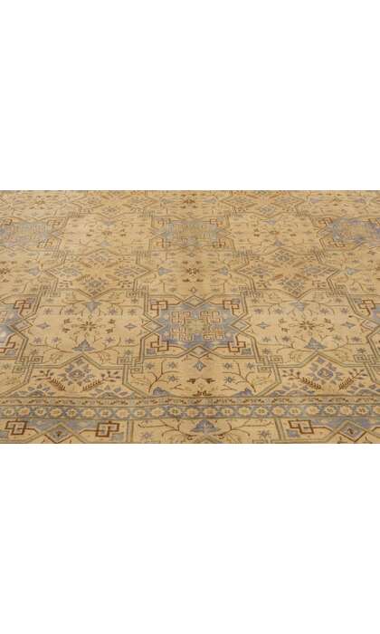 8 x 12 Vintage Persian Kashan Rug 75179