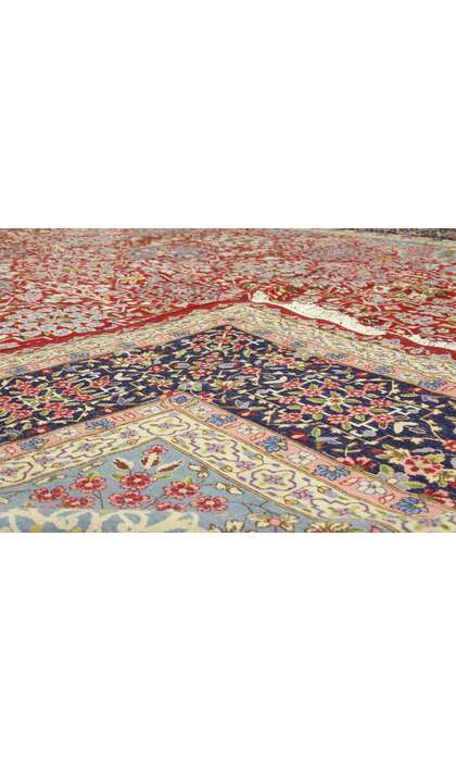 13 x 17 Vintage Persian Kerman Rug 76443
