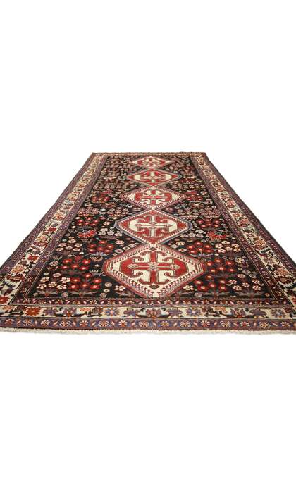 5 x 10 Antique Persian Mahal Rug Runner 75266