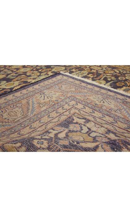 7 x 10 Vintage Persian Mahal Rug 75830