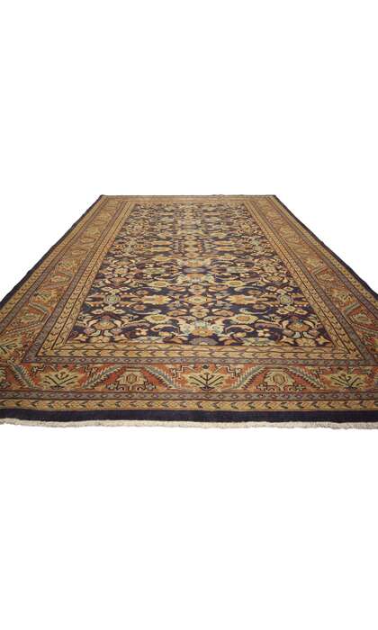 7 x 10 Vintage Persian Mahal Rug 75830
