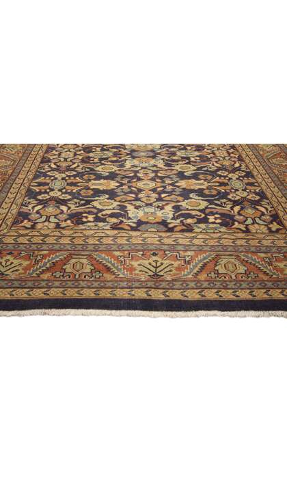 7 x 10 Vintage Persian Mahal Rug 75830