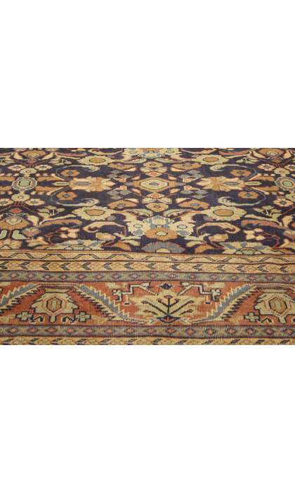 7 x 10 Vintage Persian Mahal Rug 75830