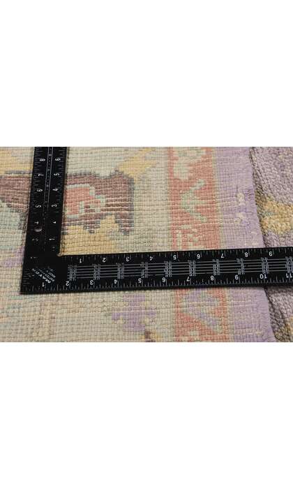 5 x 8 Colorful Lavender Turkish Oushak Rug 53202