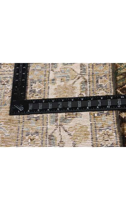 5 x 10 Distressed Antique Persian Malayer Rug 60981