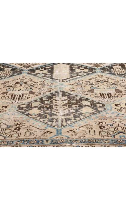 5 x 9 Distressed Antique Persian Malayer Rug 60983