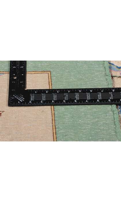 3 x 20 Signed Vintage Persian Kerman Rug Runner 61367