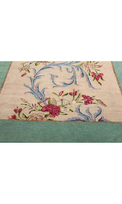 3 x 20 Signed Vintage Persian Kerman Rug Runner 61367