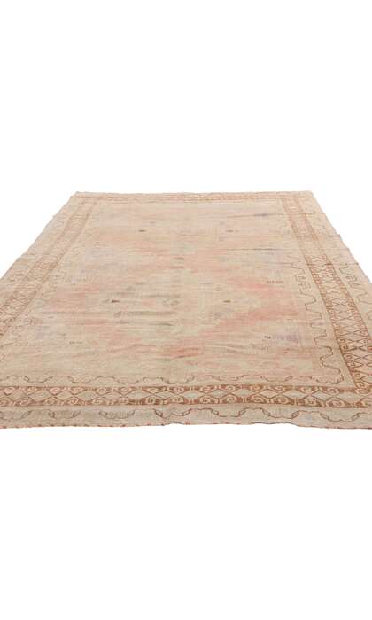 5 x 9 Vintage Turkish Oushak Rug 53560