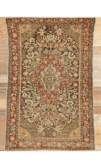 4 x 6 Antique Turkish Sivas Rug 50245