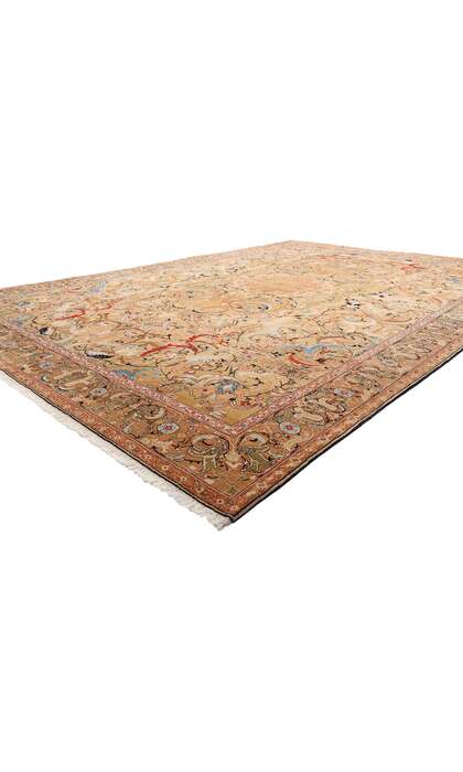 11 x 15 Vintage Persian Tabriz Rug 79014