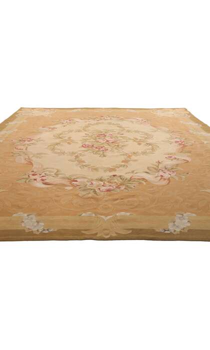 9 x 12 Vintage Chinese Aubusson Rug 79143