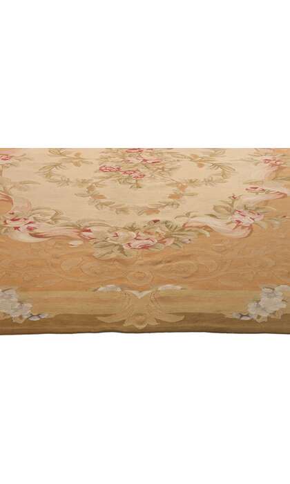 9 x 12 Vintage Chinese Aubusson Rug 79143