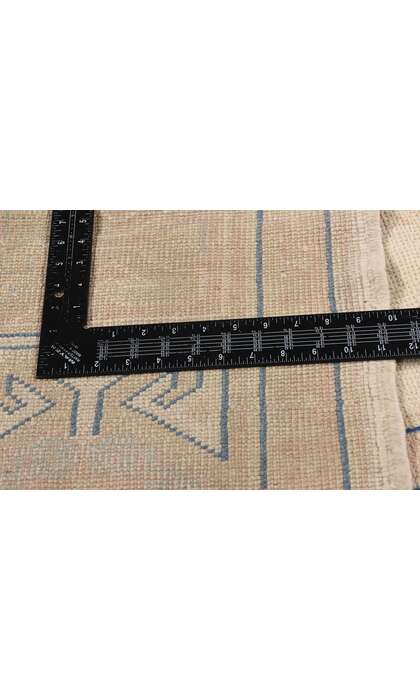 7 x 10 Vintage Muted Turkish Oushak Rug 53698