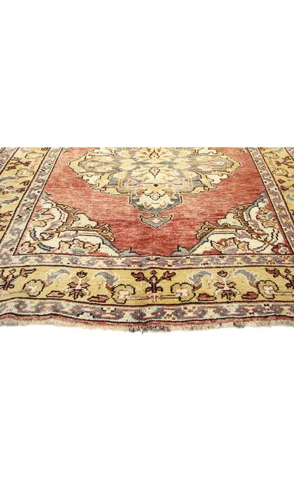 5 x 12 Vintage Turkish Oushak Rug 73897