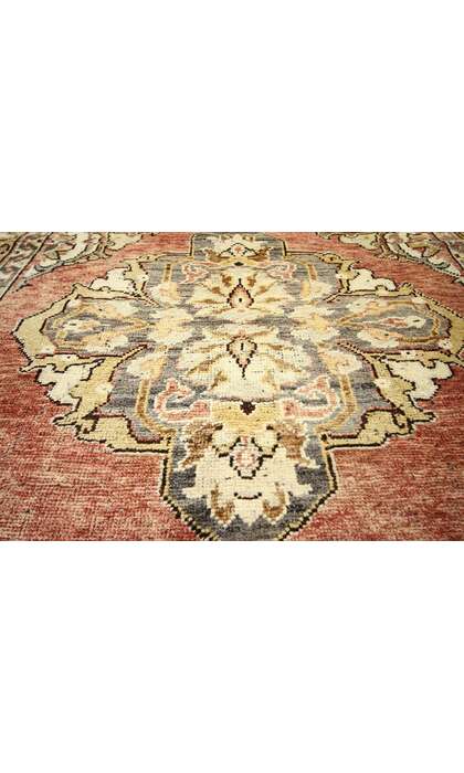 5 x 12 Vintage Turkish Oushak Rug 73897