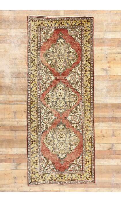 5 x 12 Vintage Turkish Oushak Rug 73897