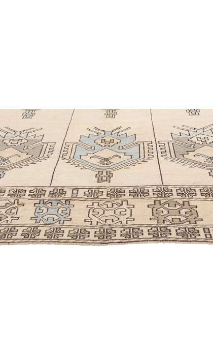 7 x 10 Vintage Turkish Oushak Rug 53684