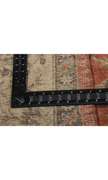 9 x 14 Vintage Turkish Oushak Rug 50499