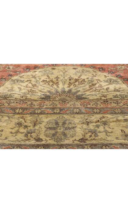 9 x 14 Vintage Turkish Oushak Rug 50499