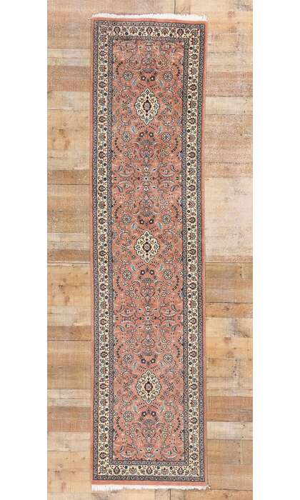3 x 10 Vintage Pakistani Tabriz Rug Runner 79138