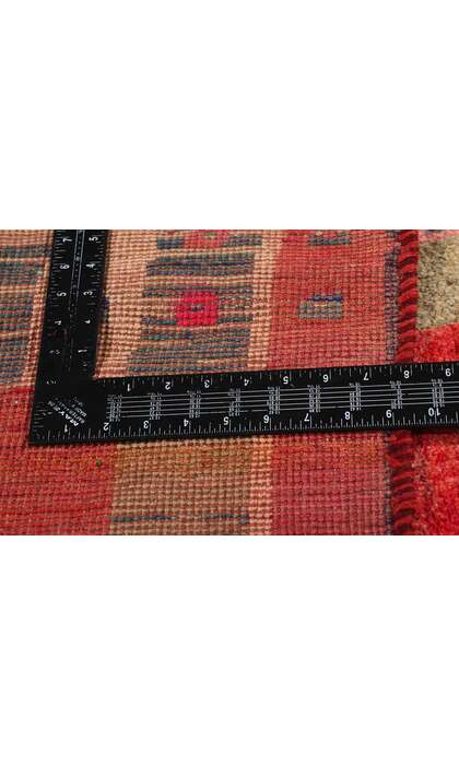 6 x 8 Vintage Persian Checkerboard Gabbeh Rug 61165