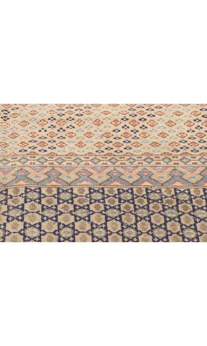 7 x 10 Distressed Vintage Persian Kerman Rug 53750