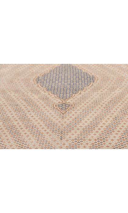 7 x 10 Distressed Vintage Persian Kerman Rug 53750