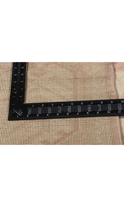 7 x 9 Vintage Pink Turkish Oushak Rug 53705