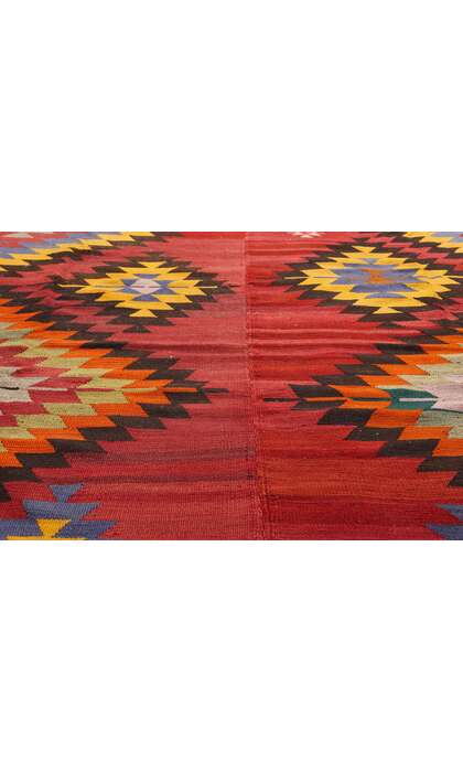9 x 12 Vintage Turkish Tribal Kilim Rug 52729