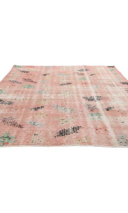 6 x 9 Zeki Muren Vintage Turkish Sivas Rug 53307